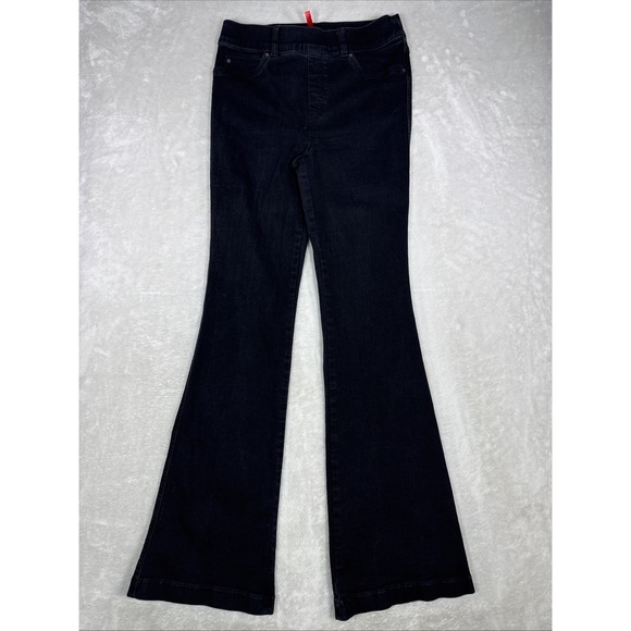 SPANX Pants - SPANX Pull-on Stretch EveryWear Flare Jeans Black Size Medium 20326R (28X33)